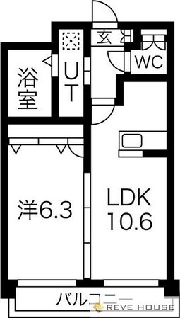 ル・プランタン博多の物件間取画像